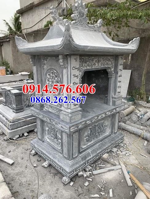 Mẫu 902 am thờ đá đẹp bán trà vinh - để tro cốt thờ thần linh ông địa