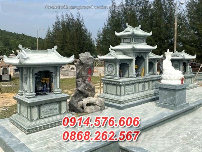 Mẫu 902 am thờ đá đẹp bán trà vinh - để tro cốt thờ thần linh ông địa