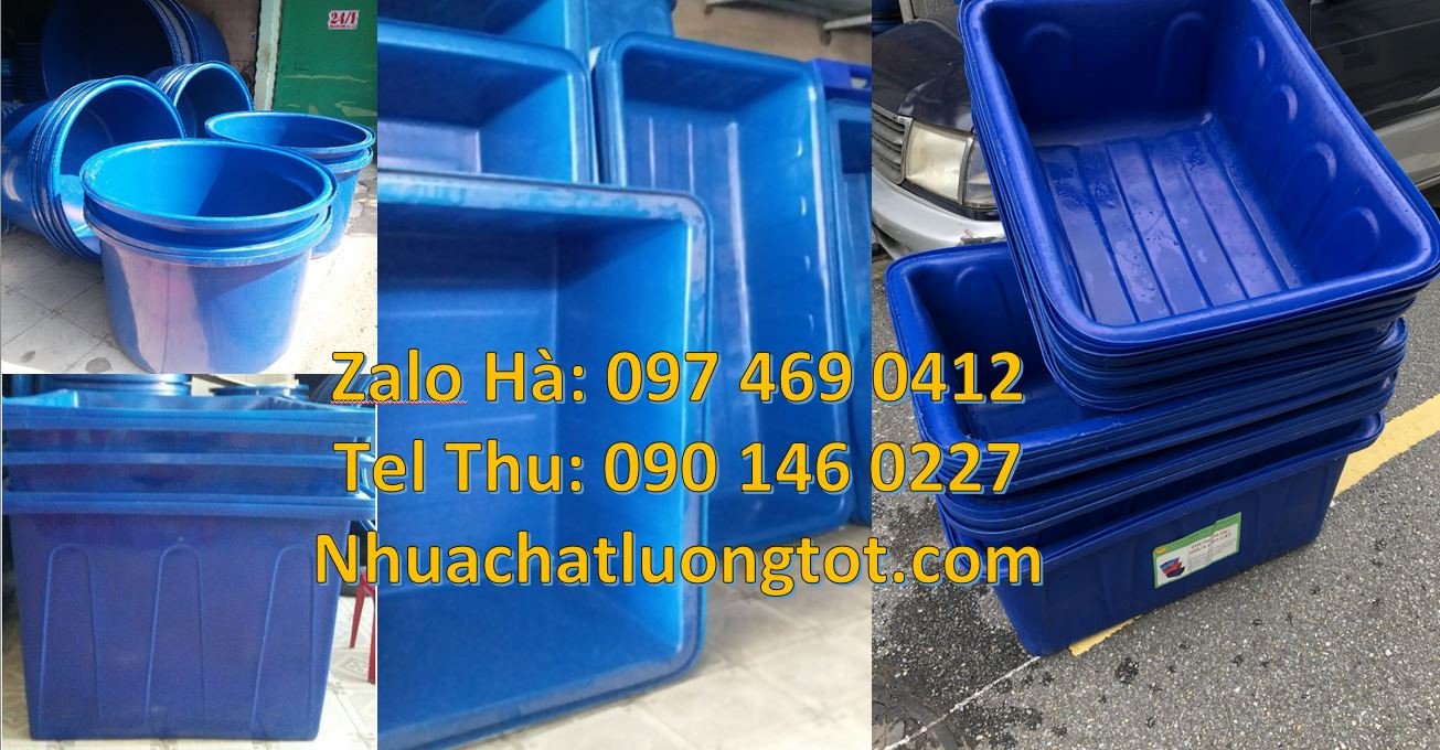 Bán thùng nhựa tròn dung tích lớn 2000l,thùng nhựa chữ nhật 1200l xanh