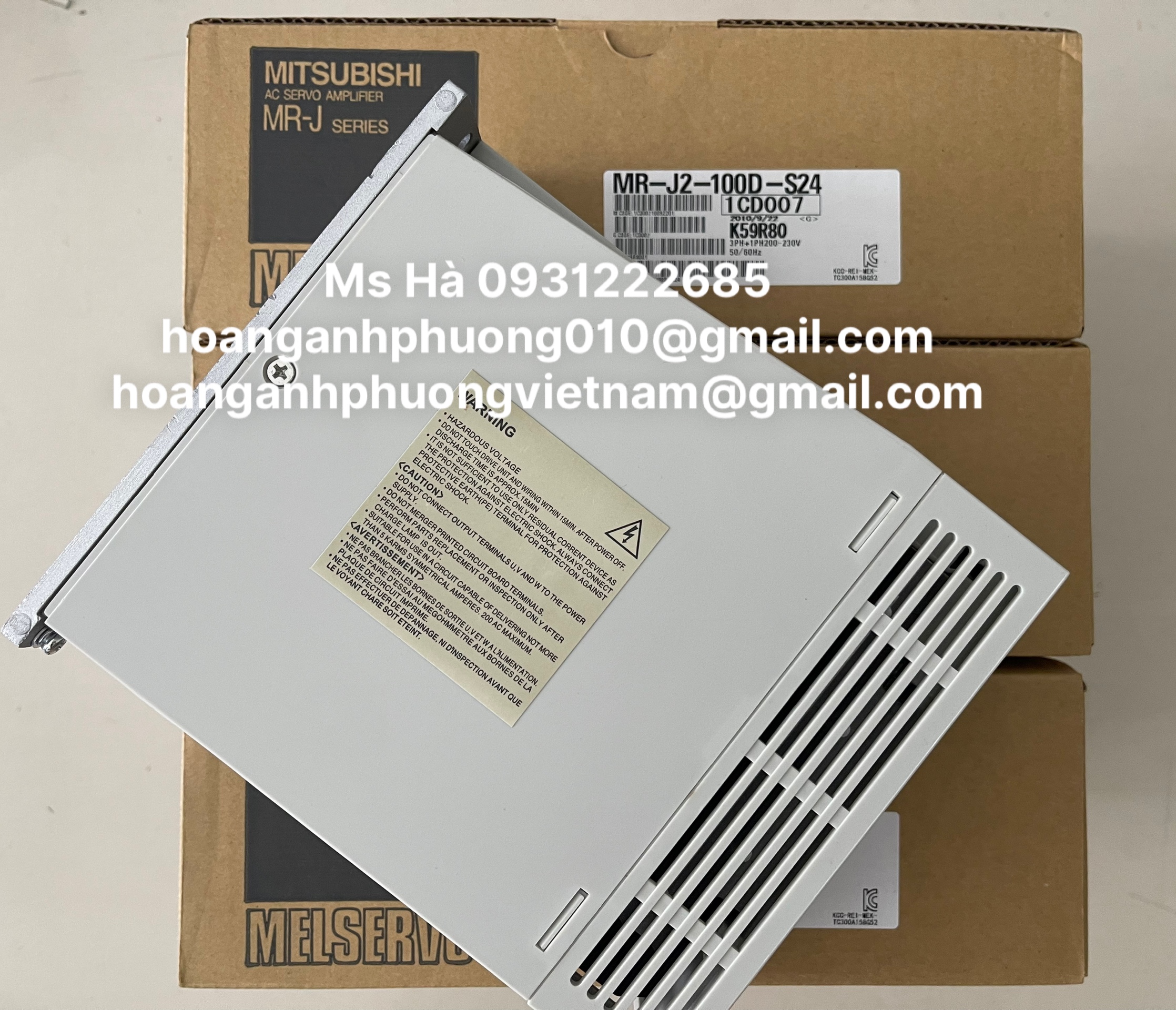 Bộ điều khiển động cơ MR-J2-100D-S24 mitsubishi - hàng mới