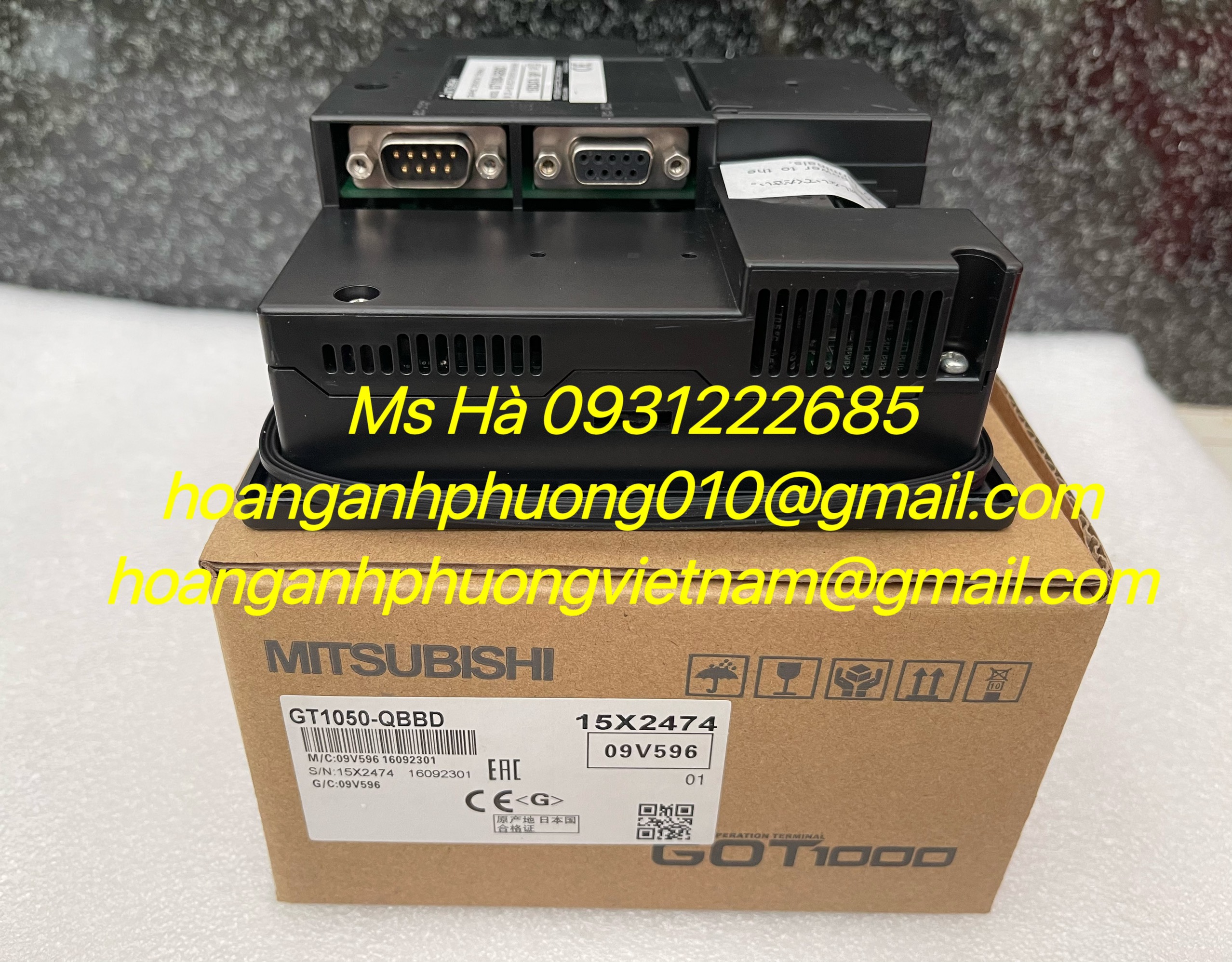 HMI dòng nhập khẩu mitsubishi GT1050-QBBD mới 100%