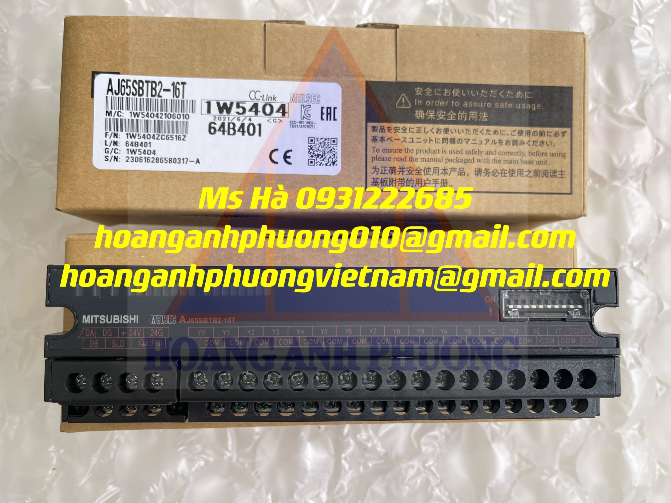 DC input output mitsubishi AJ65SBTB2-16T giá tốt hiện nay