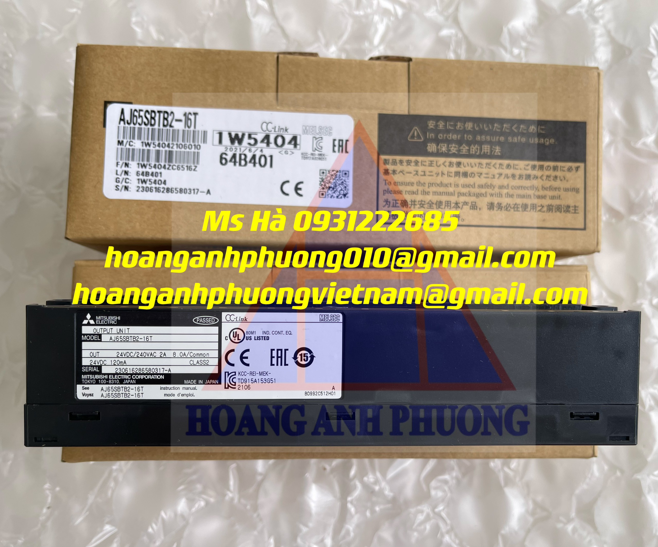 DC input output mitsubishi AJ65SBTB2-16T giá tốt hiện nay