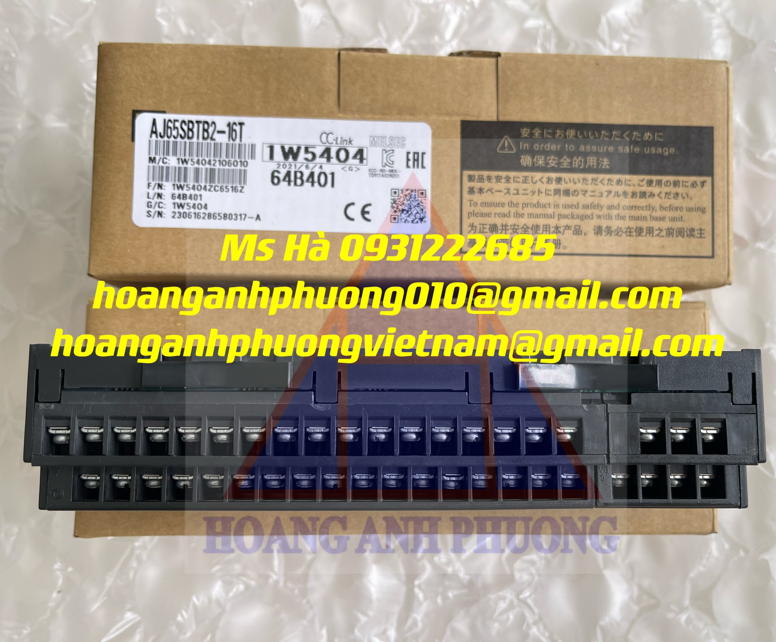 DC input output mitsubishi AJ65SBTB2-16T giá tốt hiện nay