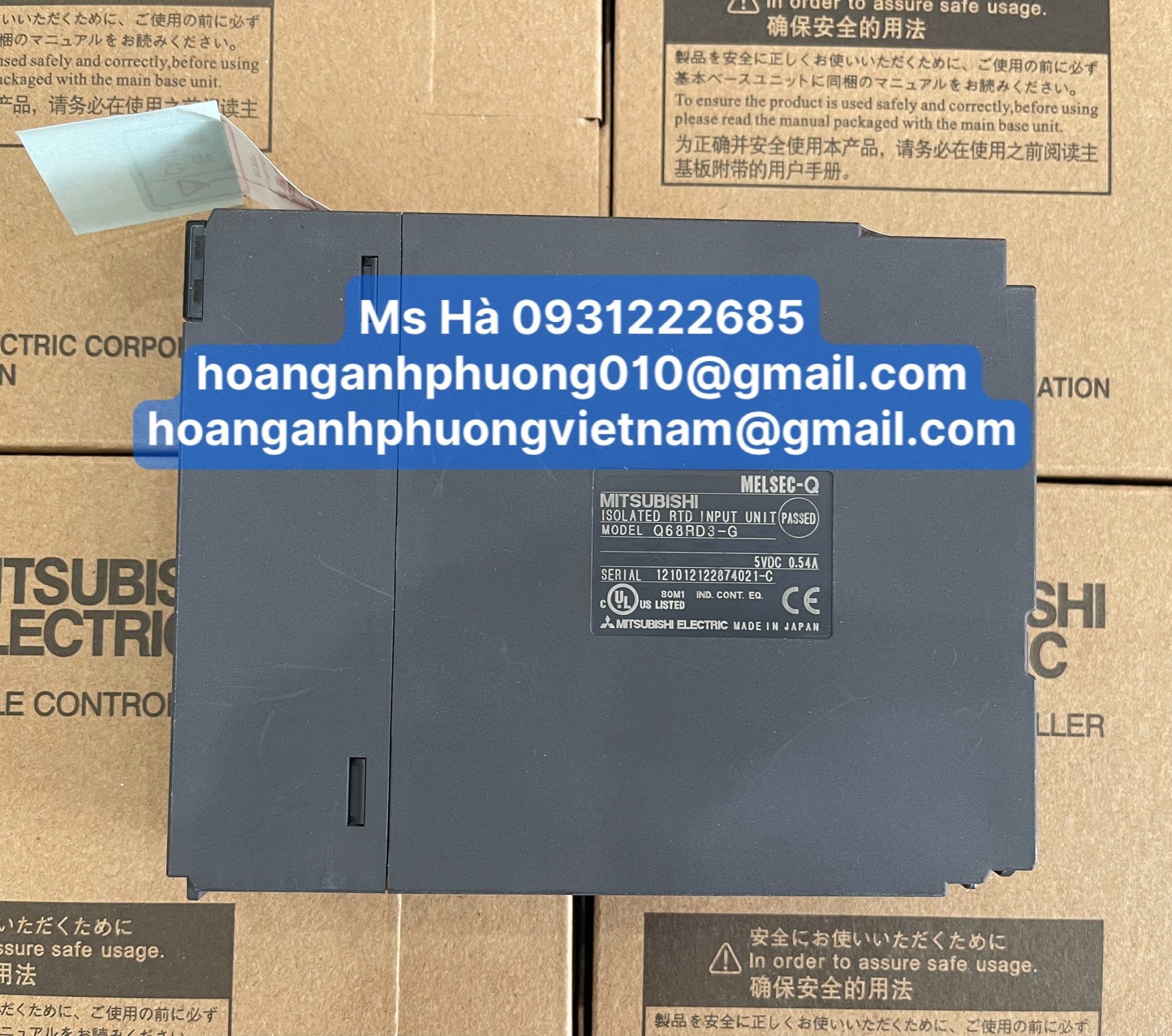 Mô đun dòng Q series Q68RD3-G mitsubishi - Hoàng Anh Phương