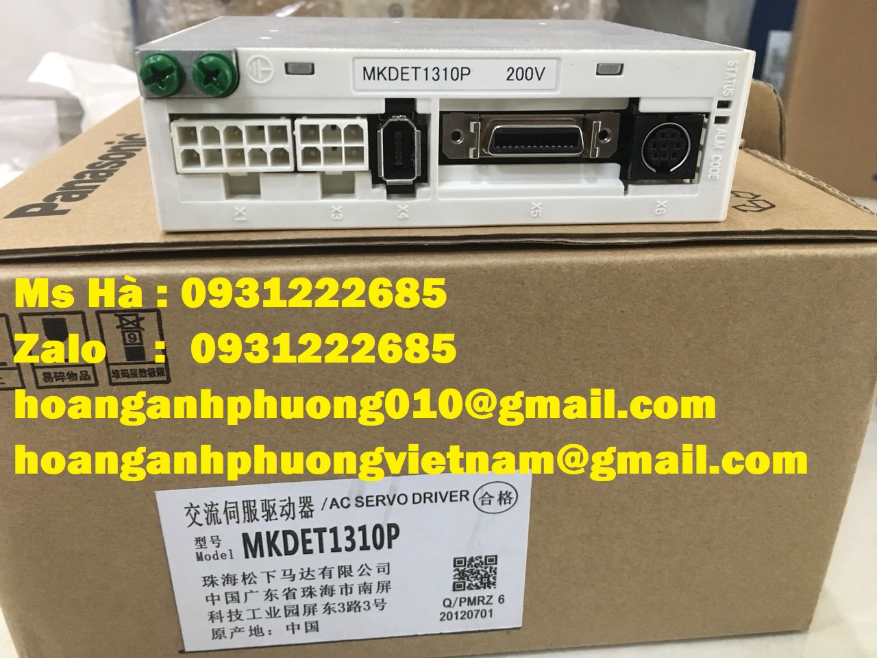 Driver nhập khẩu giá tốt dòng Panasonic MKDET1310P mới 100%