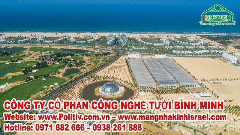 Màng nhà kính politiv Israel được tập đoàn vingroup lựa chọn sử dụng