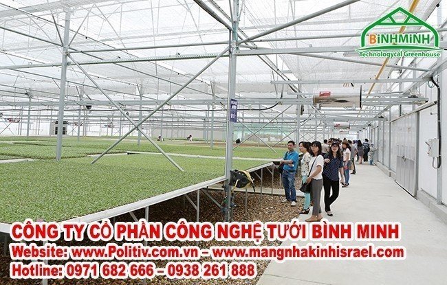 Màng nhà kính politiv Israel được tập đoàn vingroup lựa chọn sử dụng