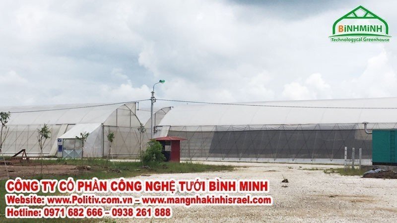 Màng nhà kính politiv Israel được tập đoàn vingroup lựa chọn sử dụng