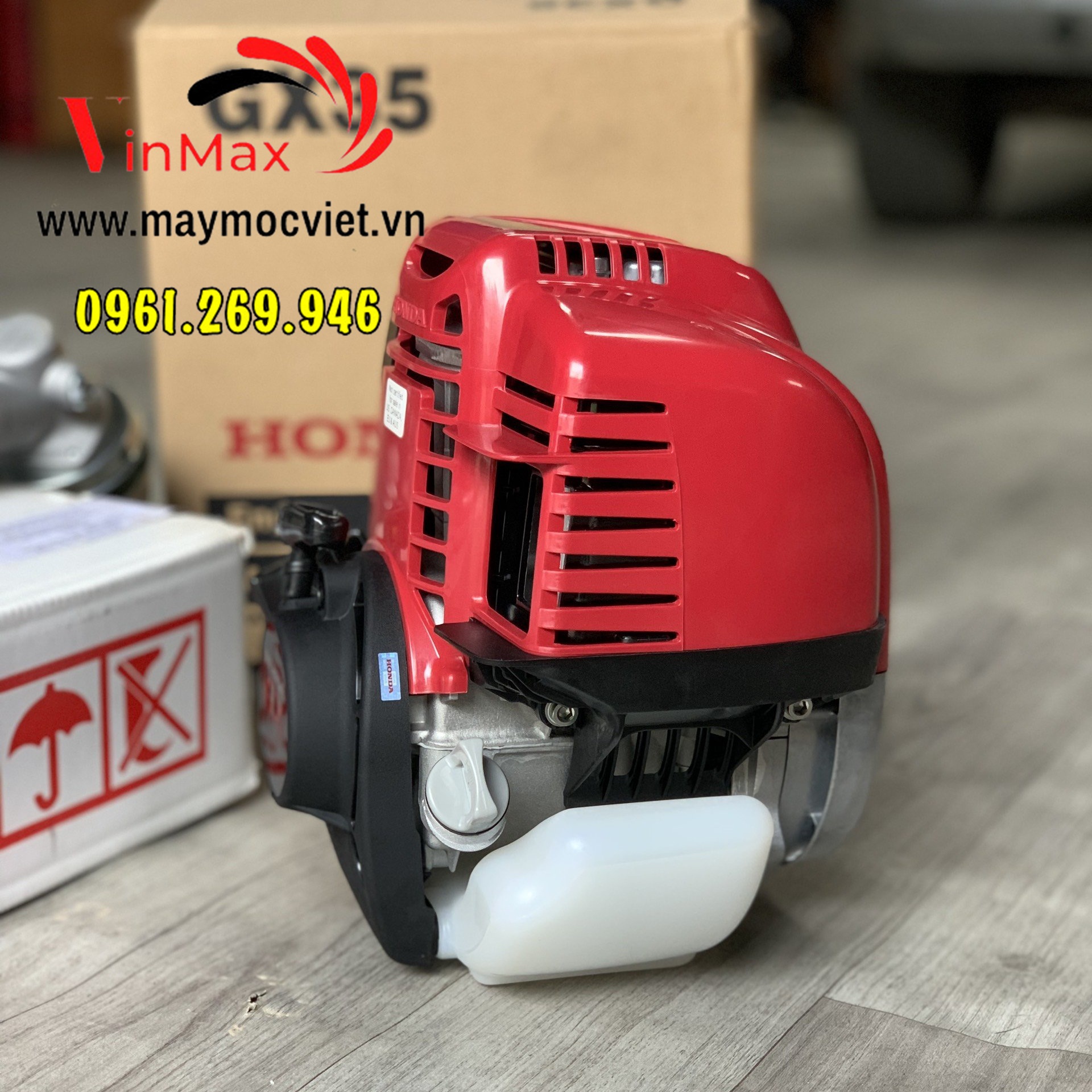 Máy cắt cỏ Honda Hamashiwa HCM-200 động cơ Honda GX35 Thái Lan