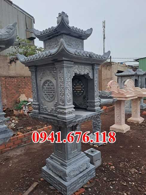 Mẫu 380 am thờ đá đẹp bán yên bái - cây hương miếu đá mỹ nghệ