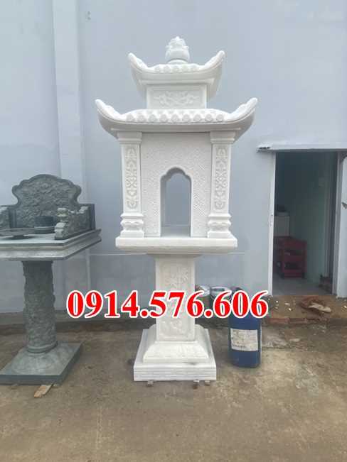 Mẫu 404 am miếu hương án khóm thờ đá bán vĩnh long - bàn thờ ông thiên