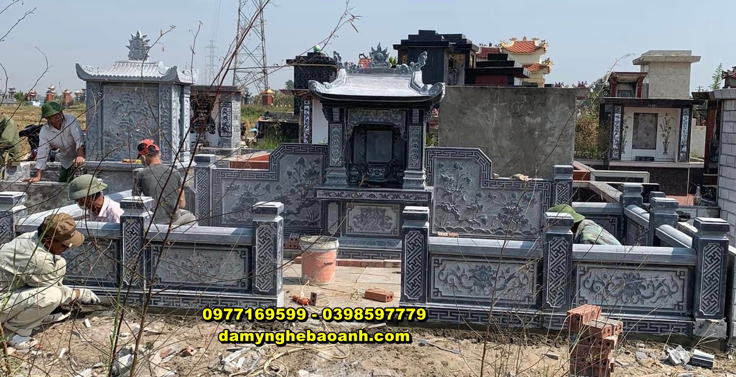 báo giá khu lăng mộ đá nguyên khối cao cấp nhất bán tại thái nguyên