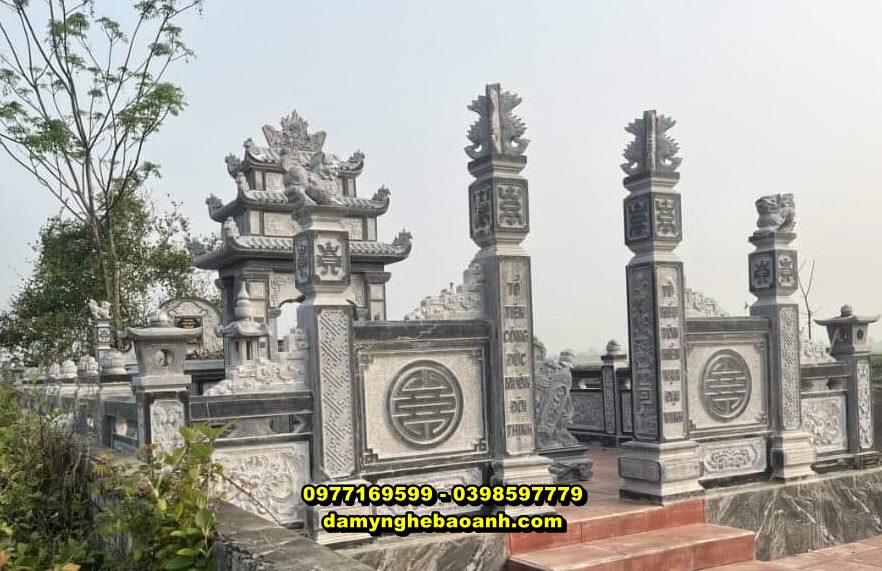 báo giá khu lăng mộ đá nguyên khối cao cấp nhất bán tại thái nguyên