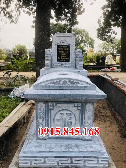 Mẫu 07 khu lăng mộ bằng đá đẹp bán hưng yên - nghĩa trang gia đình