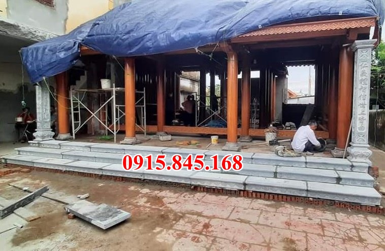 Mẫu 07 khu lăng mộ bằng đá đẹp bán hưng yên - nghĩa trang gia đình