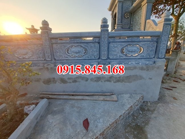Mẫu 07 khu lăng mộ bằng đá đẹp bán hưng yên - nghĩa trang gia đình