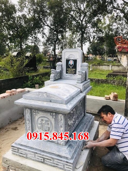 Mẫu 07 khu lăng mộ bằng đá đẹp bán hưng yên - nghĩa trang gia đình