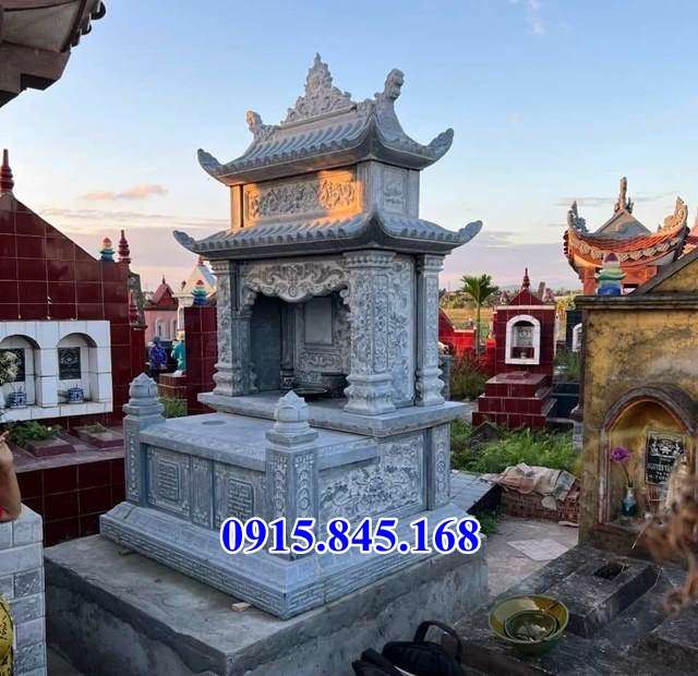 Mẫu 0321 lăng mộ đá đẹp bán hải dương - nghĩa trang gia đình dòng họ