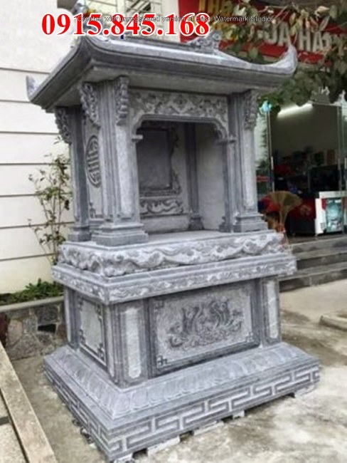 Mẫu 098 am thờ đá bán bắc giang - cây hương miếu thờ sơn thần linh