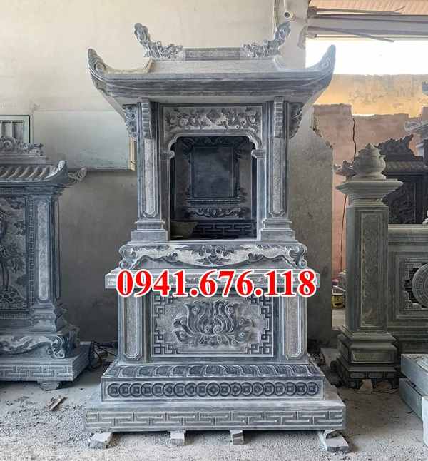 Mẫu 363 hương án thờ đá đẹp - tây ninh am miếu củng kỳ đài lầu lăng