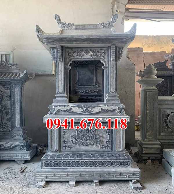 Mẫu 363 hương án thờ đá đẹp - tây ninh am miếu củng kỳ đài lầu lăng