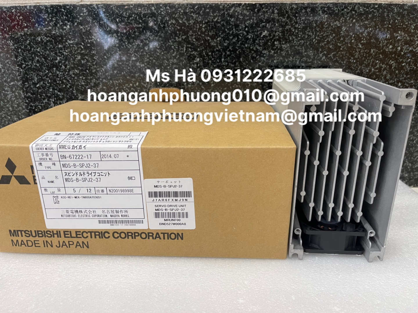 Hoàng Anh Phương  phân phối hàng nhập mitsubishi  MDS-B-SPJ2-37