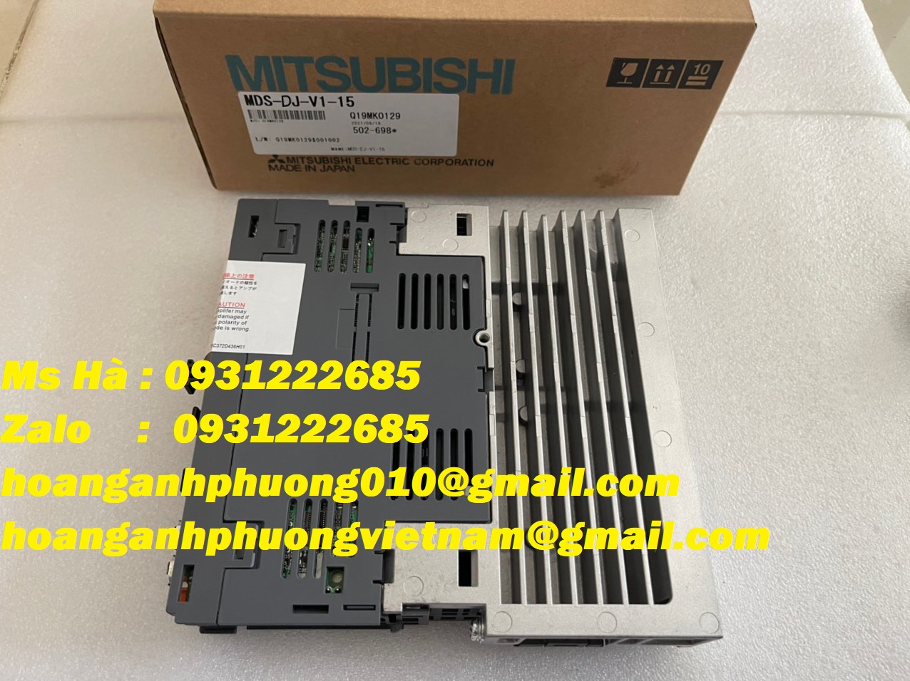 Bộ khuếch đại servo mitsubishi nhập khẩu MDS-DJ-V1-15