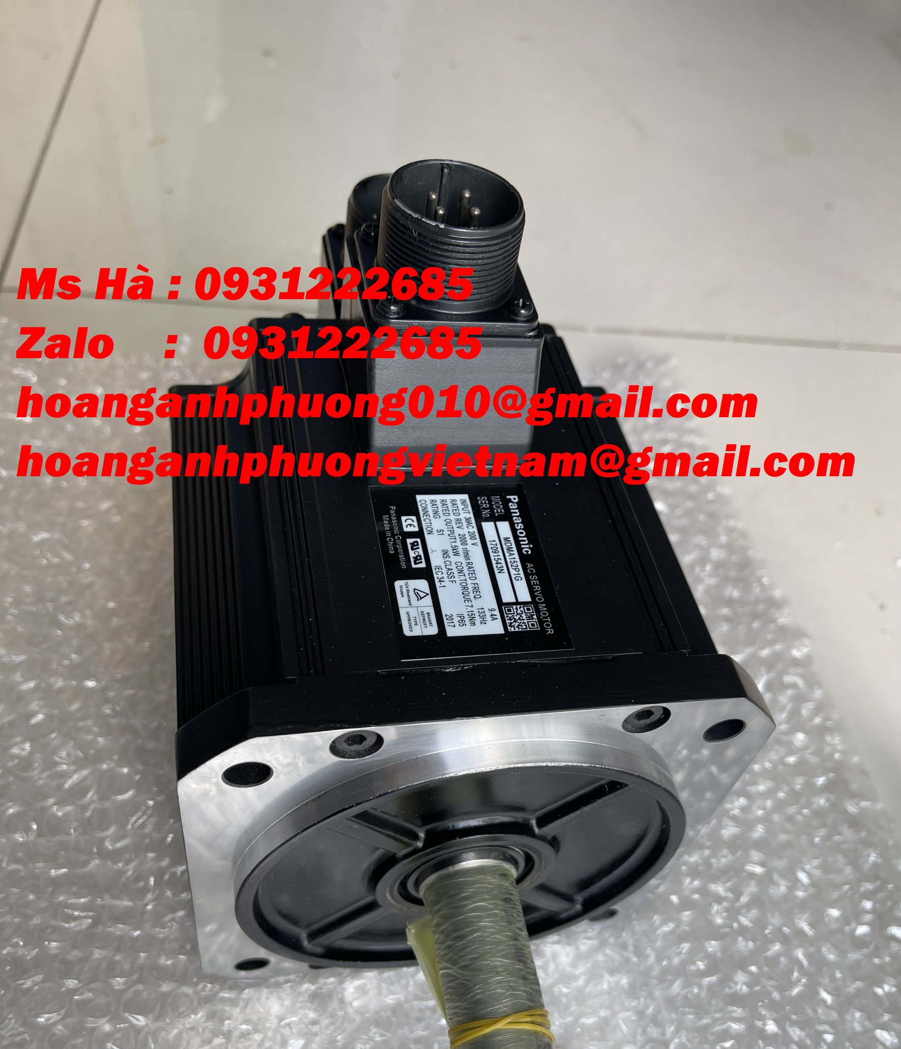 PANASONIC  động cơ chính hãng  MDMA152P1G  mới 100%