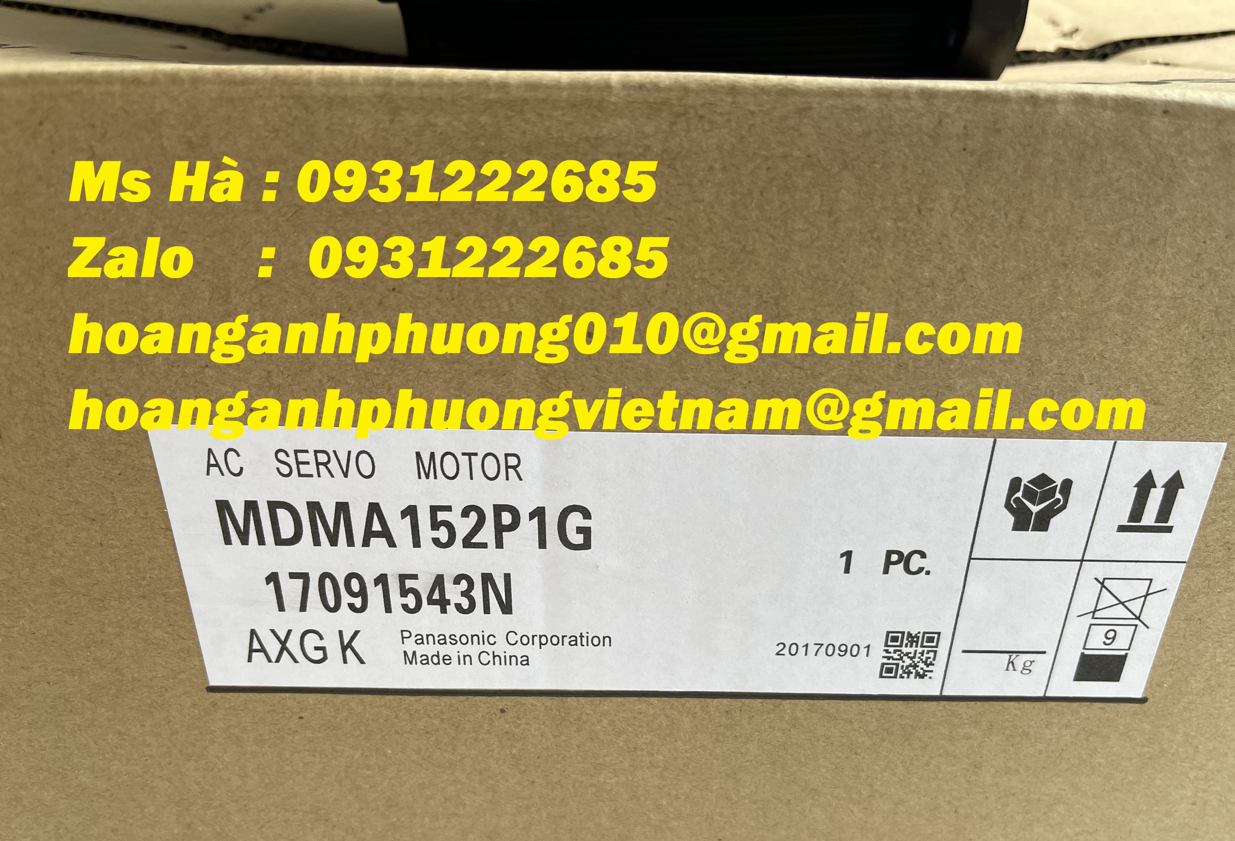 PANASONIC  động cơ chính hãng  MDMA152P1G  mới 100%