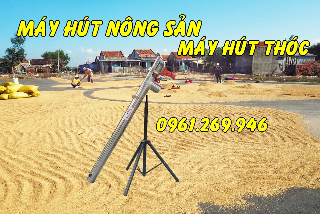 Máy hút thóc hút lúa, máy hút nông sản Vinmax VMH2000