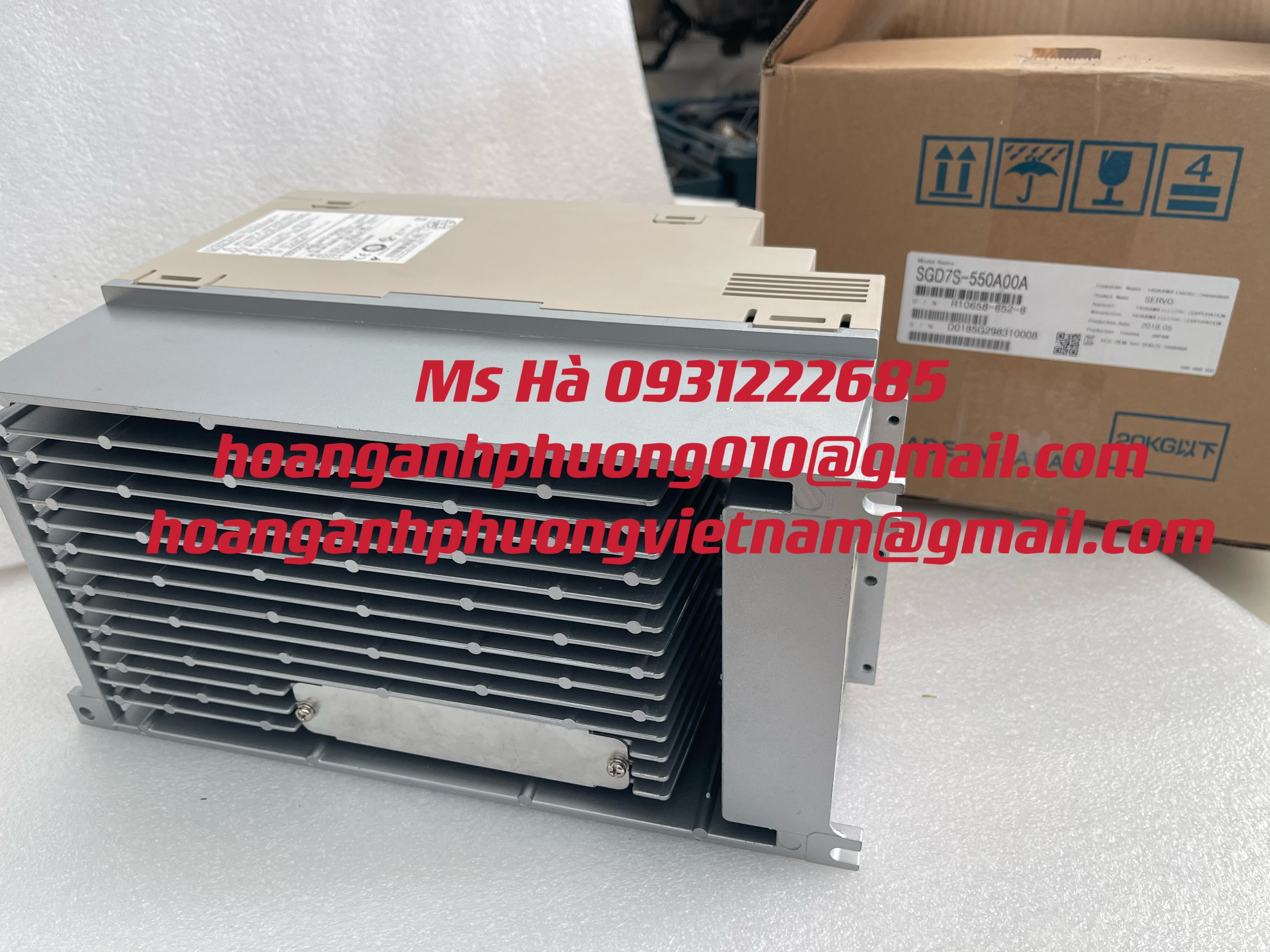 Bộ điều khiển servopack SGD7S-550A00A - Hoàng Anh Phương