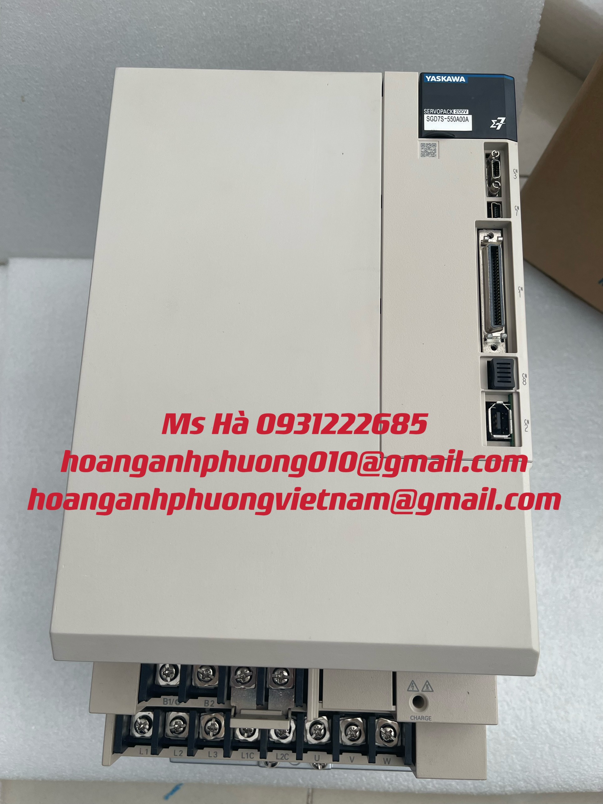 Bộ điều khiển servopack SGD7S-550A00A - Hoàng Anh Phương