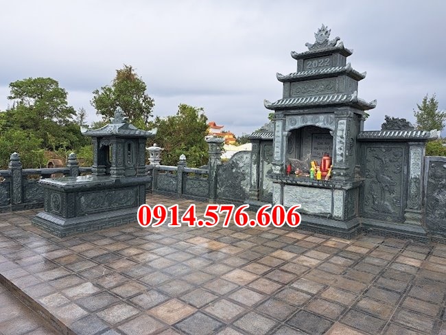 Mẫu lăng thờ đá đẹp - củng kỳ đài cây hương lầu am thờ bán hải phòng