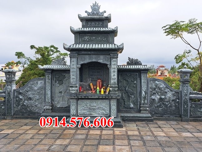 Mẫu lăng thờ đá đẹp - củng kỳ đài cây hương lầu am thờ bán hải phòng