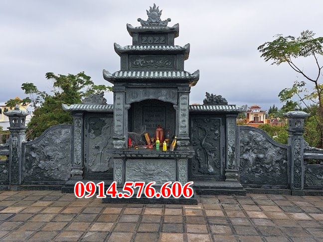 Mẫu lăng thờ đá đẹp - củng kỳ đài cây hương lầu am thờ bán hải phòng