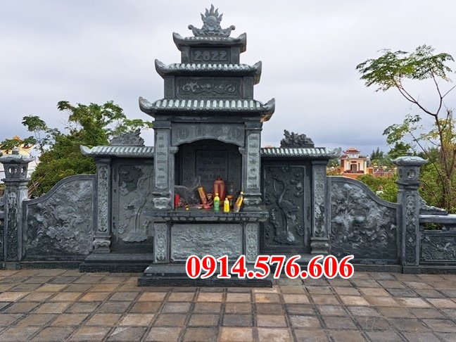 Mẫu lăng thờ đá đẹp - củng kỳ đài cây hương lầu am thờ bán hải phòng