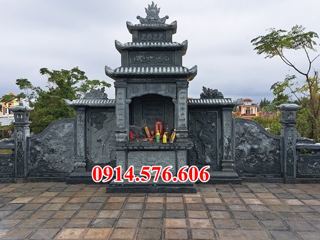 Mẫu lăng thờ đá đẹp - củng kỳ đài cây hương lầu am thờ bán hải phòng