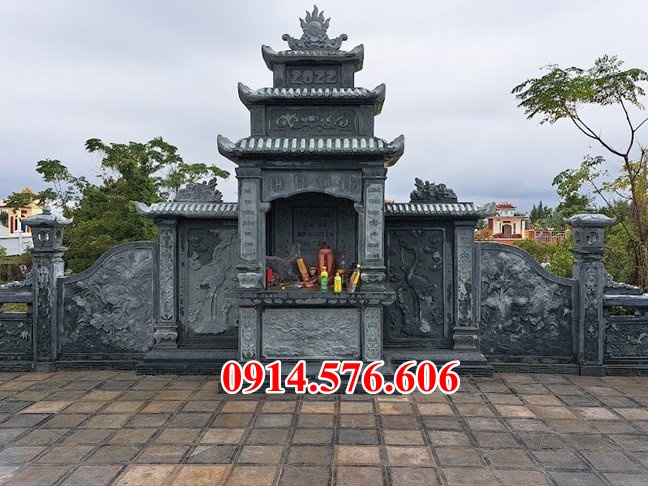 Mẫu lăng thờ đá đẹp - củng kỳ đài cây hương lầu am thờ bán hải phòng
