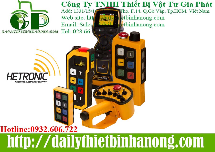 Hệ thống điều khiển vô tuyến, bộ thu phát vô tuyến HETRONIC