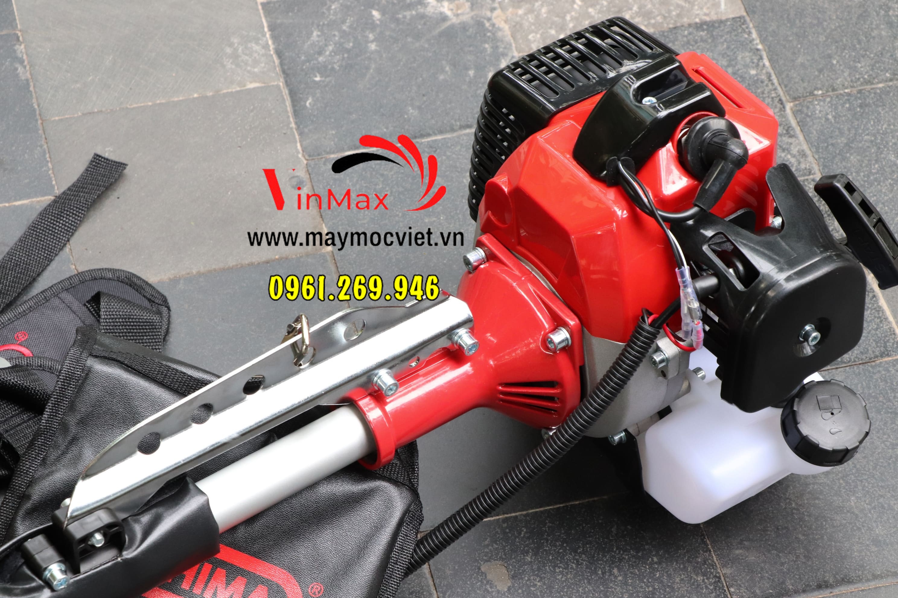Máy cắt cỏ Oshima 330 bạc chính hãng Oshima