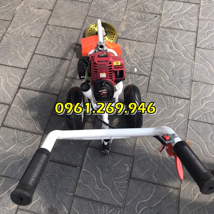 Máy cắt cỏ đẩy tay chạy xăng động cơ 4 thì GX35