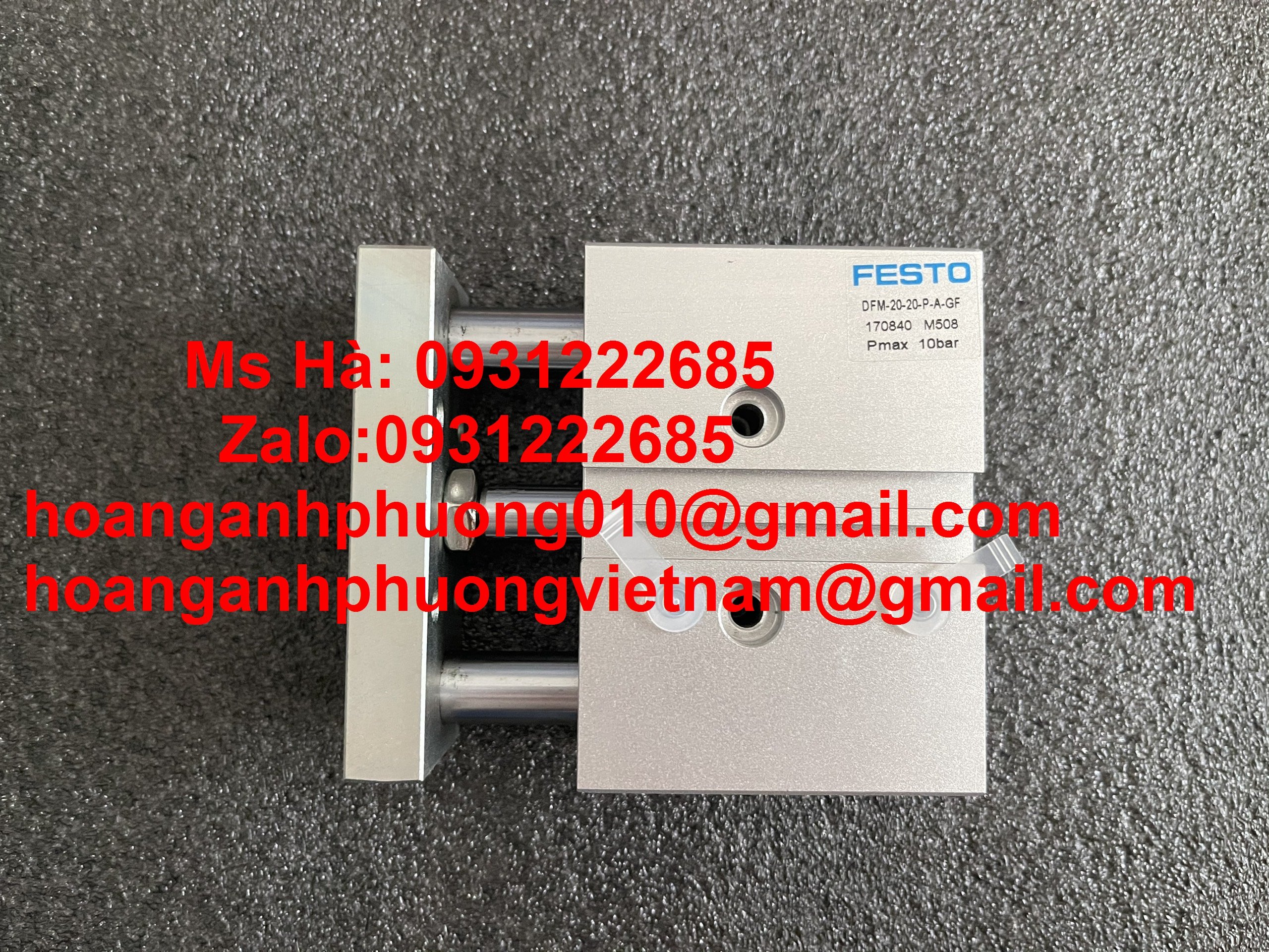 Nhập khẩu trực tiếp dòng xi lanh khí Festo DFM-20-20-P-A-GF