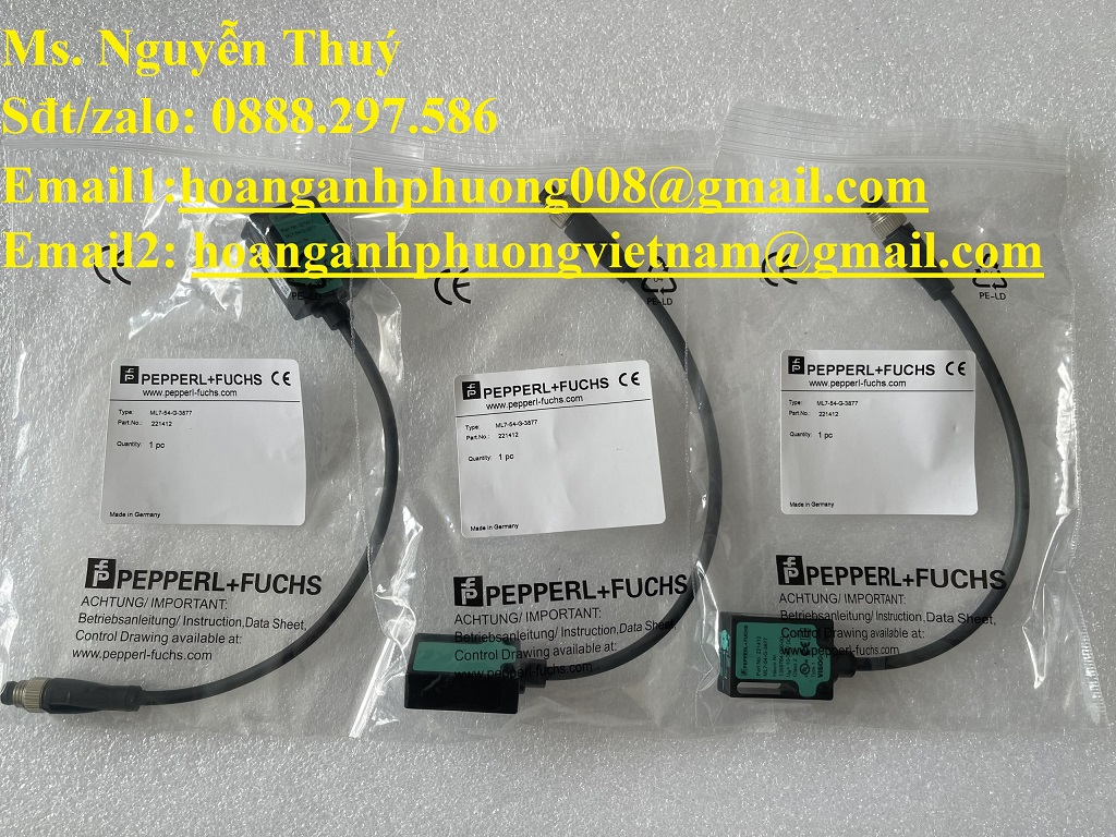 BH 12 tháng - Chính Hãng - Cảm biến Pepperl-Funchs ML7-54-G-3877