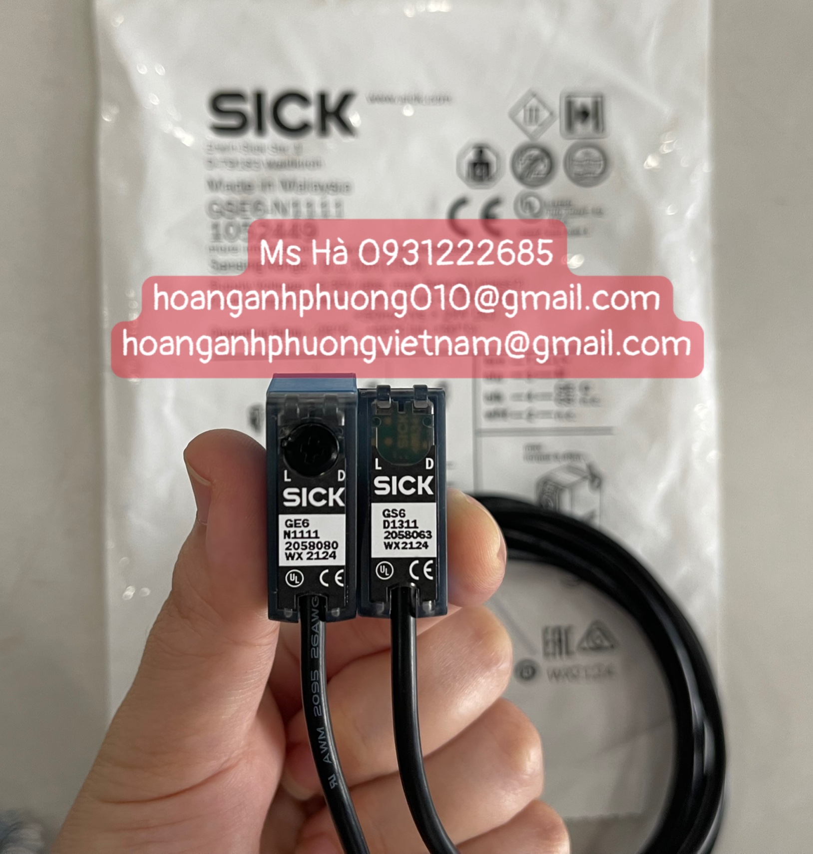 Cảm biến chính hãng dòng Sick GSE6-N1111 giá tốt tại Bình Dương
