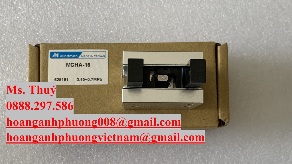 Xy lanh Mindman MCHA-16- Hàng New - Nhập khẩu tại Bình Dương