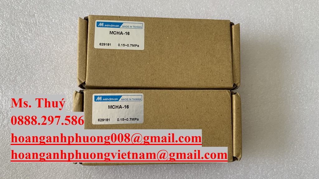 Xy lanh Mindman MCHA-16- Hàng New - Nhập khẩu tại Bình Dương