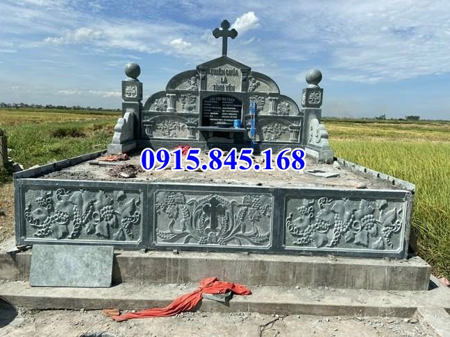 Mẫu 002+ lăng mộ đá bán thái nguyên + khu mồ mả nghĩa trang gia đình