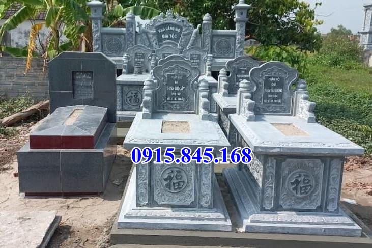 Mẫu 002+ lăng mộ đá bán thái nguyên + khu mồ mả nghĩa trang gia đình