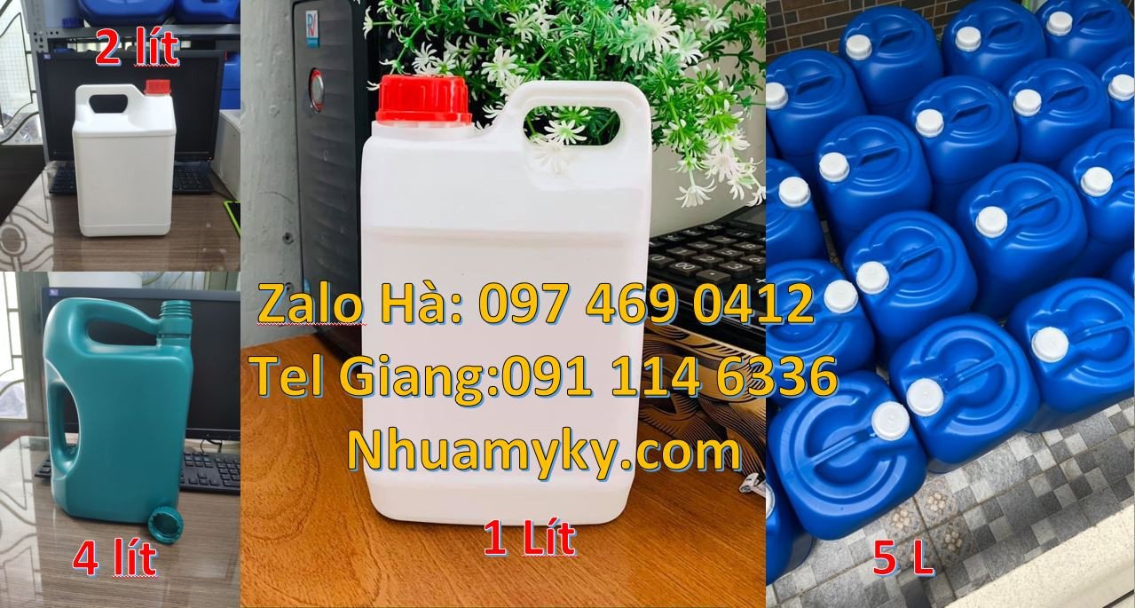Bán can nhựa đựng thực phẩm,can nhựa hdpe đựng hóa chất,can nhựa rẻ